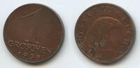 Österreich 1 Groschen G4188 - RARES JAHR 1.Republik Austria -