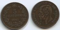 Italien Königreich 5 Centesimi G1937 - Italy Milano Vittorio Emanuele II. 1861-1878 -