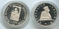 Italien Republik 500 Lire Silber G7626 - 900th Anniversary of the University of Bologna Italy -