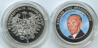 Deutschland Farbmedaille GY154 - Konrad Adenauer Deutscher Bundeskanzler von 1949-1963 -