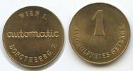 Österreich Wien Wertmarke, Getränkemarke, Jeton T078 - Automatic 1 Alkoholfreies Getränk Wien I. Dorotheerg.7 Jeton -