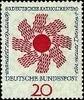 Bund Bund, Michel Nr. 444 postfrisch - Deutscher Katholikentag, Stuttgart -