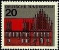 Bund Bund, Michel Nr. 416 postfrisch - Hannover, Altes Rathaus (Niedersachsen) -