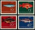 Bund Bund, Michel Nr. 412-415 postfrisch - Jugend 1964 Fische -