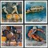 Bund Bund, Michel Nr. 1592-1595 postfrisch - Olympische Winterspiele, Albertville; Olympische Sommerspiele, Barcelona -