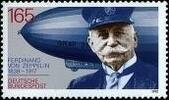 Bund Bund, Michel Nr. 1597 postfrisch - 75. Todestag von Ferdinand Graf von Zeppelin -