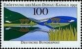 Bund Bund, Michel Nr. 1630 postfrisch - Eröffnung des Main-Donau-Kanals -
