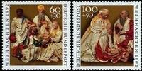 Bund Bund, Michel Nr. 1639-1640 postfrisch - Weihnachten 1992 -