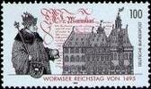 Bund Bund, Michel Nr. 1773 postfrisch - Wormser Reichstag -