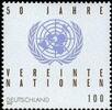 Bund Bund, Michel Nr. 1804 postfrisch - 50 Jahre Vereinte Nationen UN -
