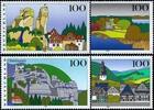 Bund Bund, Michel Nr. 1807-1810 postfrisch - Bilder aus Deutschland (III) -