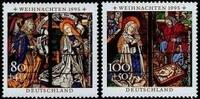 Bund Bund, Michel Nr. 1831-1832 postfrisch - Weihnachten 1995 -
