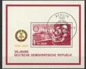 DDR  DDR, Block 78 gestempelt SST - 35 Jahre Deutsche Demokratische Repu... 1,50 EUR  + 19,99 EUR frais d'envoi