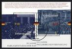 Bund Bund, Block 43 gestempelt ESST BONN - Parlamentarischer Rat -