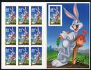 USA USA 1997 - MiNr. 2829 postfrisch - Folienbogen - Comic Bugs Bunny -