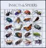 USA USA 1999 - Zusammendruck Bogen MiNr. 3192-3211 postfrisch - Insekten & Spinnen -