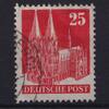 Amerikanische und Britische Zone (Bizone) Bizone, MiNr. 87 IV WA | 25 Pfg. gestempelt -