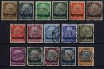 Deutsche Besetzungsausgaben 1939/45 Deutsche Besetzung Luxemburg MiNr. 1-16 gestempelt -