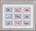 USA USA Block 43 / MINr. 2969-2977 postfrisch - Trans-Mississippi-Ausstellung Omaha -