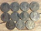 Polen 20, 50, 100, 500 Zloty Polen 11 Münzen 20 50 100 500 Zloty 1979–1989 Gedenkmünzen Sammlung -
