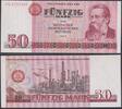 Papiergeld Deutschland 50 Mark DDR 50 Mark 1971 P30a - Friedrich Engels - Breite Seriennummer / Wide Serial Number -