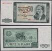 Papiergeld Deutschland 50 Mark DDR 50 Mark 1964 P25 - Friedrich Engels / Mähdrescher -