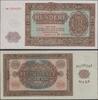 Papiergeld Deutschland 100 Mark DDR 100 Mark 1955 P21b KN YA - Deutsche Demokratische Republik 100 DDM -