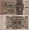 Papiergeld Deutschland 1000 RM Deutsches Reich 1924 P179 1000 Reichsmark RM - R/A Wedigh von Hans Holbein -