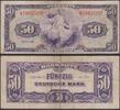 Papiergeld Deutschland 50 Mark Bank Deutscher Länder 1948 50 Mark P7a BDL Ro.242 - Serie 1948 -