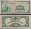Papiergeld Deutschland 100 Mark Bank Deutscher Länder 1948 20 Mark Ro. 260, P17a BDL - Serie 1948 -