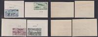 Polen Polen 1952 MiNr. 728-731 B Eckrand Ecke postfrisch - Flugzeuge -