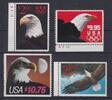 USA USA 1750, 2147, 2154, 2168 postfrisch - Eilmarken Weißkopfseeadler -