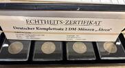 BRD Mark-W&auml;hrung 4 x 2 Mark 1951 BRD - 2 DM 1951 DFG J komplett- Trauben... 36,99 EUR  + 19,99 EUR frais d'envoi