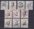 Berlin 1957 Berlin, Michel Nr. 163-172 gestempelt - M&auml;nner der Geschicht... 5,99 EUR  + 19,99 EUR frais d'envoi