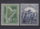 Berlin 1950 Berlin, Michel Nr. 72-73 ungebraucht - Berliner Philharmonie... 12,99 EUR  + 19,99 EUR frais d'envoi