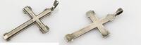 Halsketten & Anh&auml;nger  Schlichter Kreuz-Anh&auml;nger aus Silber  29,00 EUR  + 19,99 EUR frais d'envoi