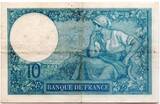 France 10 Francs 10/1/1916 Minerve TB+