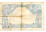 France - Frankreich 5 Francs 1/04/1915 Bleu TB