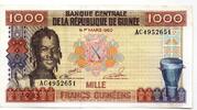 Guinée 1000 Francs -