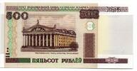 Belarus 500 Rublei 2000 AU 2,50 EUR  + 1,89 EUR frais d'envoi