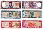 Liberia Lot de 3 Billets -