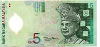 Malaisie 5 Ringgit  VF 1,50 EUR  + 1,89 EUR frais d'envoi