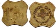 Paris 1.50 Franc Brasserie Suisse -