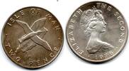 Isle of Man 2 Pence Argent -