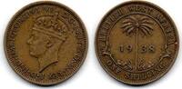 British West Africa 1 Shilling 1938 Georges VI VF 3,50 EUR  + 3,60 EUR frais d'envoi