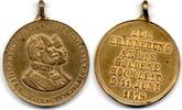 Prusse - Preussen Médaillette Noces d'or Wilhelm -