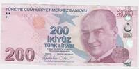 Turquie - Turkey 200 Lira -