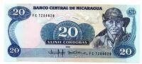 Nicaragua 20 Cordobas -