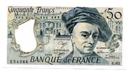 France - Frankreich 50 Francs Quentin De La Tour -