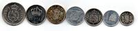 Espagne - Spain Lot de 7 Monnaies -